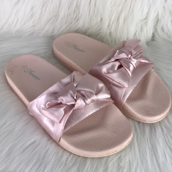 ✅Womens Open Toe Bow Knot Mules Slide Sandals. - Picture 2 of 7